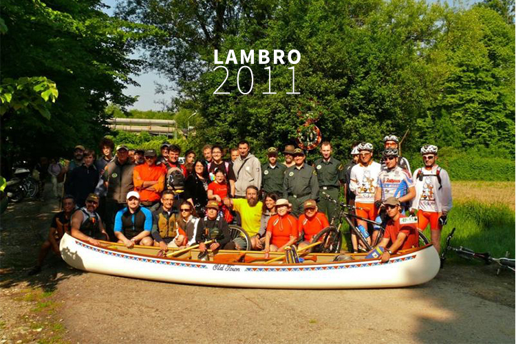Lambro in canoa 2011