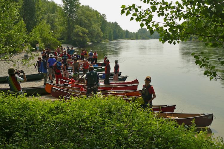 Lambro in canoa 2011