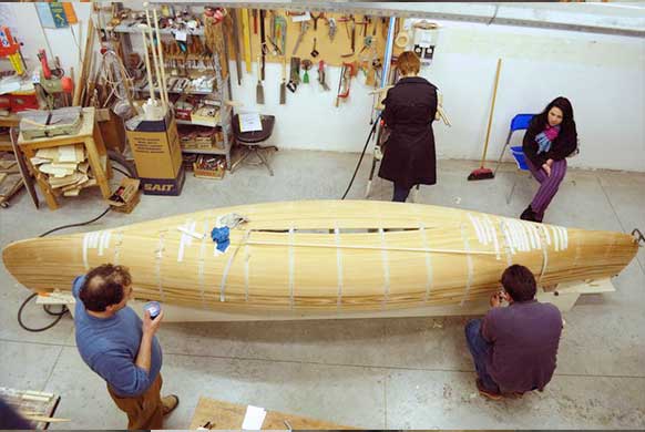 canoa wood strip