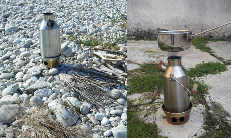 Kelly Kettle come fare il fuoco